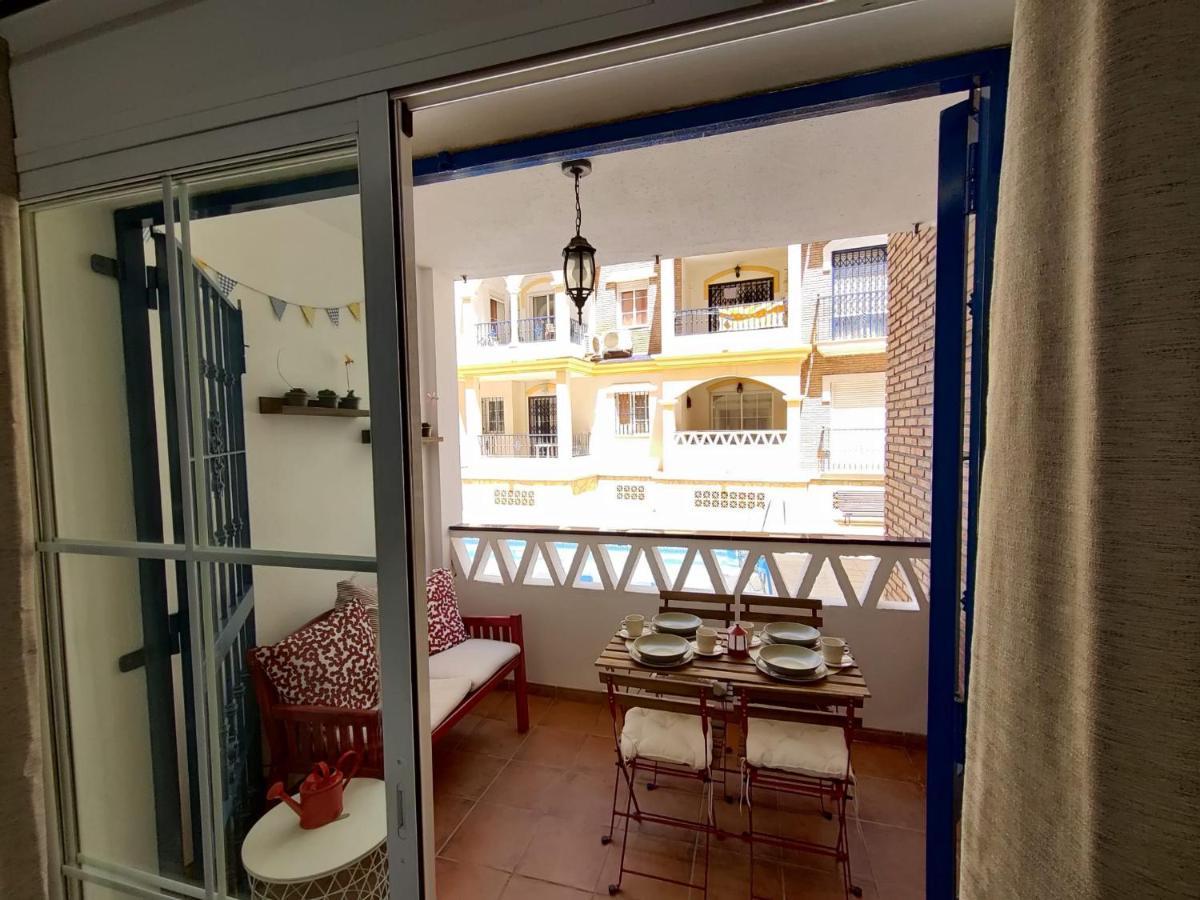 Precioso Apartamento Con Piscina Cerca De La Playa Torrox Costa Málaga Kültér fotó